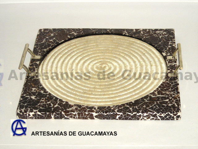 Centro de mesa con enchapes, foto 5